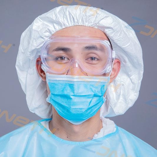 SF Microporous 35gsm Disposable Bouffant Surgical Caps