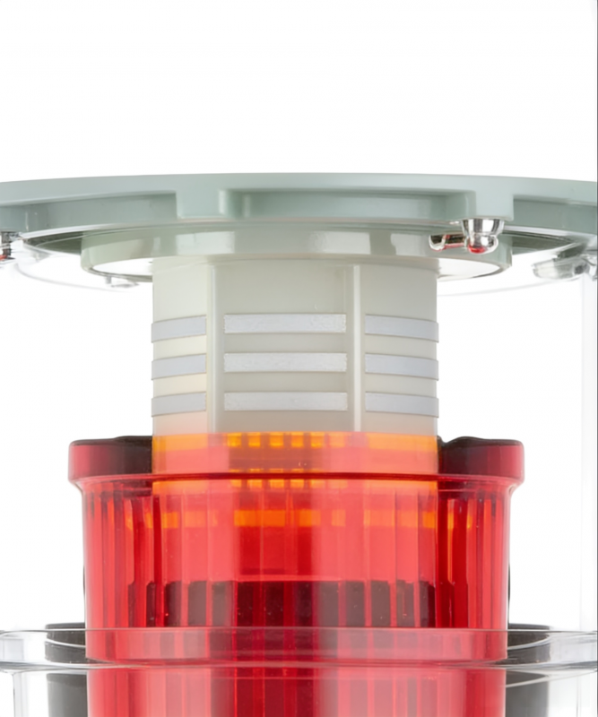 explosion proof warning light for aircraft