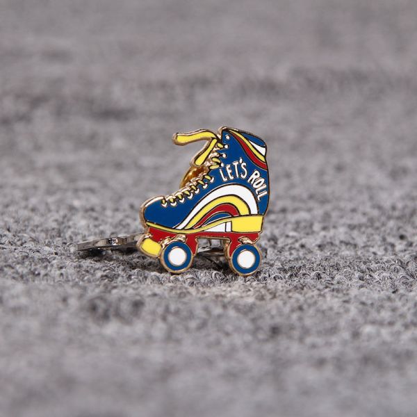 Customized Design Zinc Alloy Butterfly Clutch Back Pin Lapel Pin Badge Holder for Women