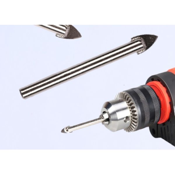 Smooth Surface Finish Carbide Tile Drill Bit , Sharp Solid Carbide Spade Drill Bit
