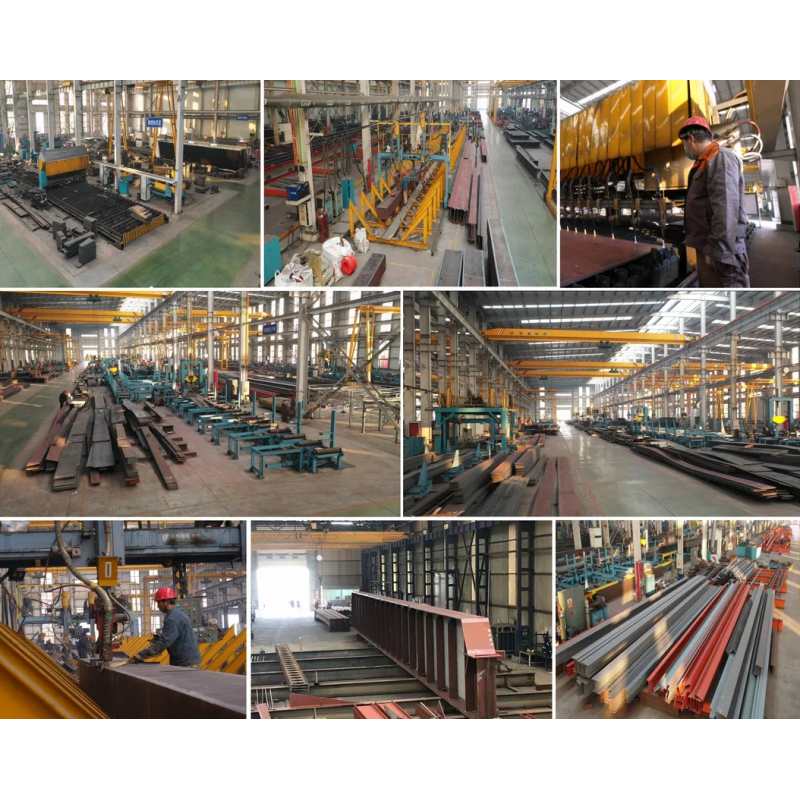 Environmental Friendly Steel Structure Industrial Building Logistics Warehousing Mechanical Processing Compatibility