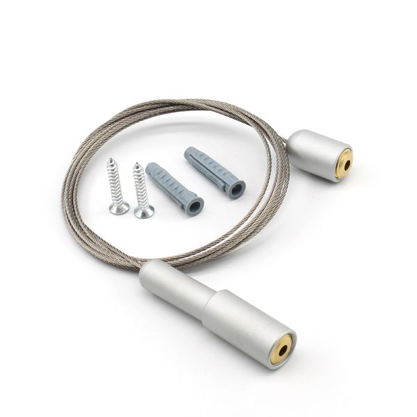 Aluminium Cable Hanging Display Systems 1.2mm Diameter Corrosion Resistant Customized