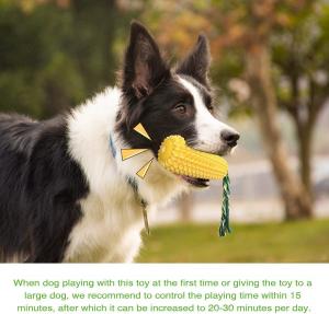 Buy cheap Dog Chew Toys for Aggressive Chewers, Indestructible Tough Squeaky Interactive Dog Toys, Puppy Teeth Chew Corn product