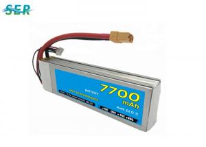 China 35C 11.1 Volt 7700mAh LiPo RC Car Battery Packs Drone Quadcopter Application on sale