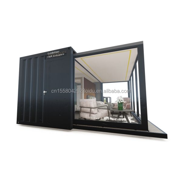 Galvanized Steel Square Tubes Used in Modern Design Portable 20FT 40FT Container House for Outdoor