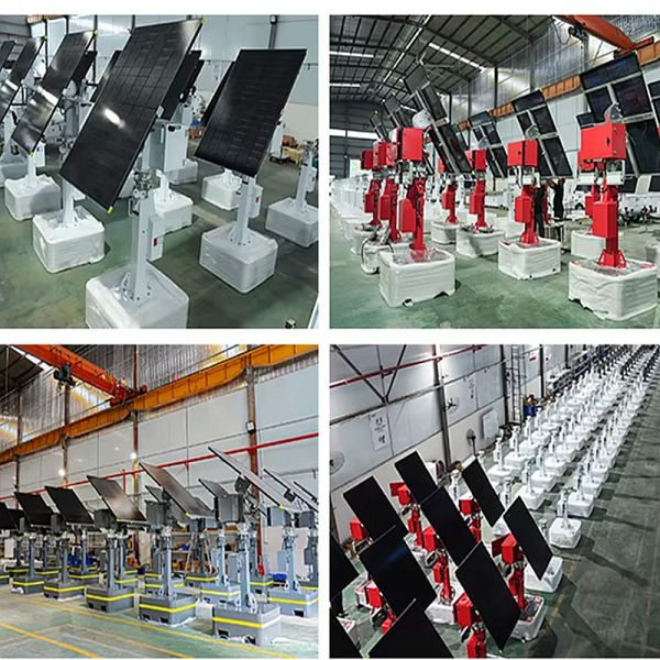 Renewable Solar Energy Light Tower Surveillance Tower with CCTV Camera Mobile Solar Light Tower
