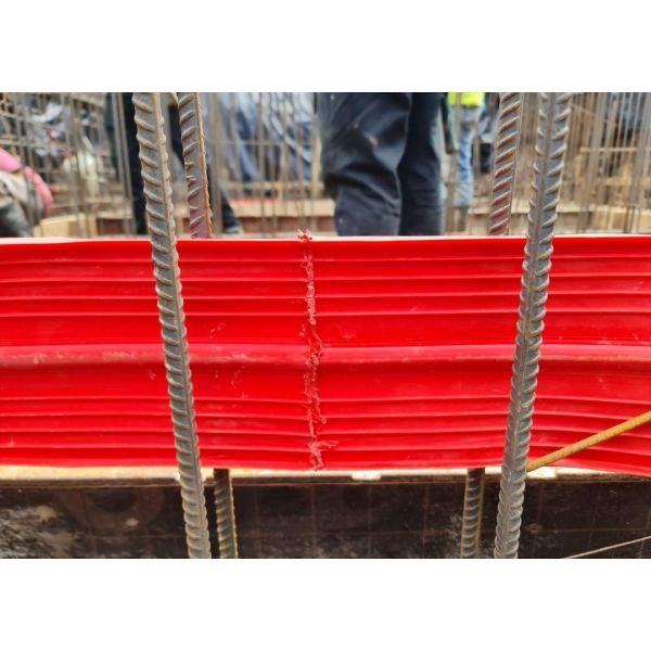 White Polyester Core Material 200mm Width PVC Water Stop Belt for Concrete Joint Sealing