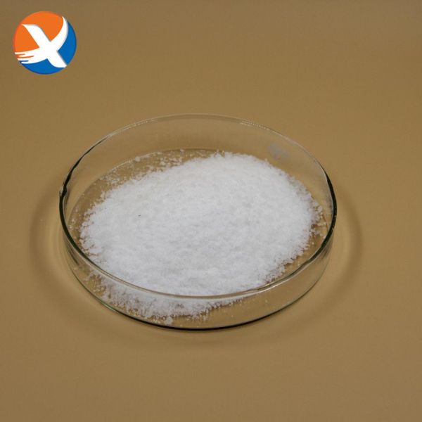 Copper Depressant D411 product sample showing white powder in industrial packaging