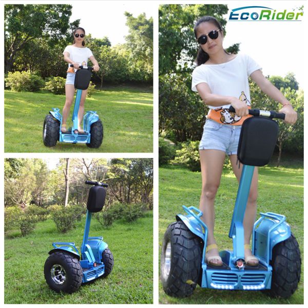 Electric Chariot Yellow Self Balancing Scooters CE Approved Three Modes Switching