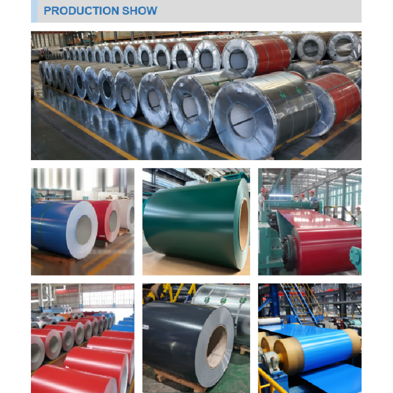 PPGI Coil with PE Coating for Roofing Sheet, Wall Panel and Garage Door Production