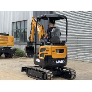 CE Certificate 2 Ton Hydraulic Mini Excavator 0.07m3 Bucket