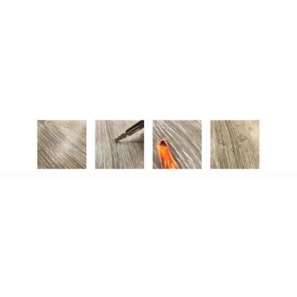 Indoor 5mm SPC Vinyl Planks with Embossed and Scratch Resistant Surface Treatment