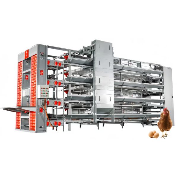 A Type Battery Layer Chicken Cage Automatic Chicken Poultry Farming Equipment