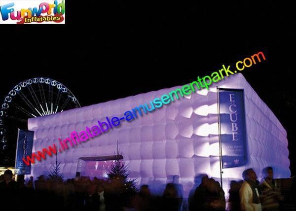 Quality Large Cube Inflatable Party Tent Air Building For Music Dancing for sale