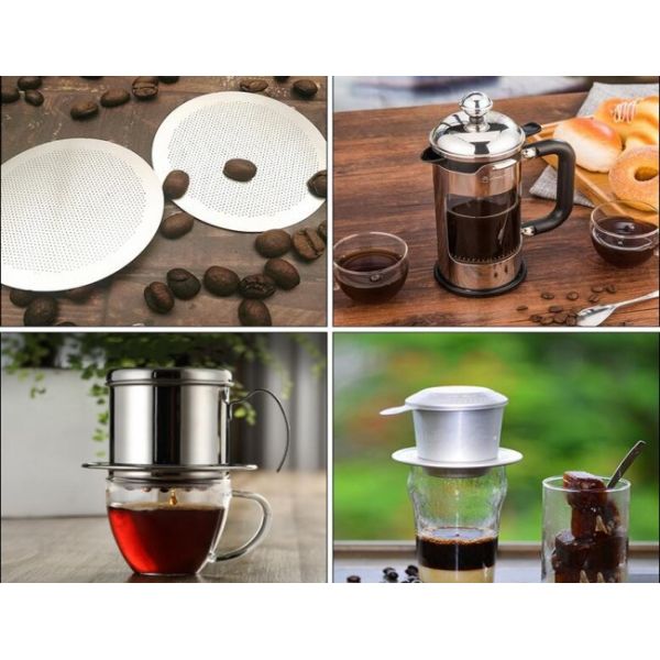 250Mesh Stainless Steel Filter Mesh Etched Coffee Machine Filter Mesh
