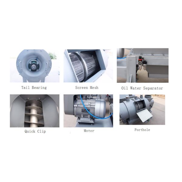 Stainless Steel BL Centrifugal Sifter Hygienic Design