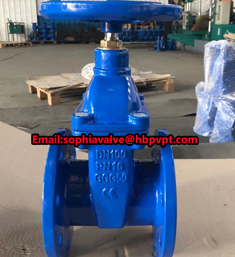 GGG50 resilient seal BS gate valve