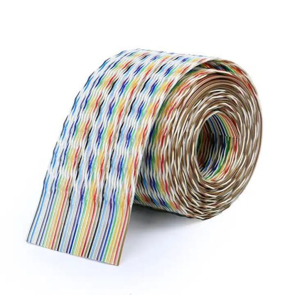 Awm 2468 Tinned Copper Electric Wire PVC Insulation Flat Ribbon Cable and Efficiency