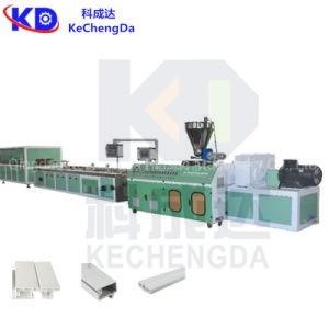 China SJSZ65 Colored  Pvc Window Profile Extrusion Line Plastic Sheet Extruder on sale
