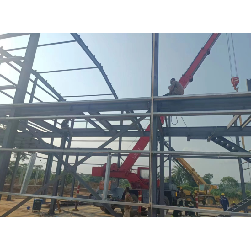 Fast Build Prefab Steel Structure Workshop for Biodiesel Production Plant