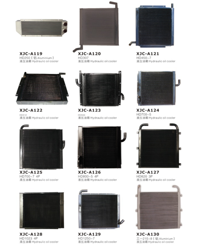 OEM Excavator Radiator Construction Machinery Parts 2452U418 SK230-3