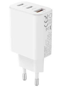 5V DC Output Multi-Port Charger 30W Fast Charge Data Cable for Multi-Protocol and FCC Certifications