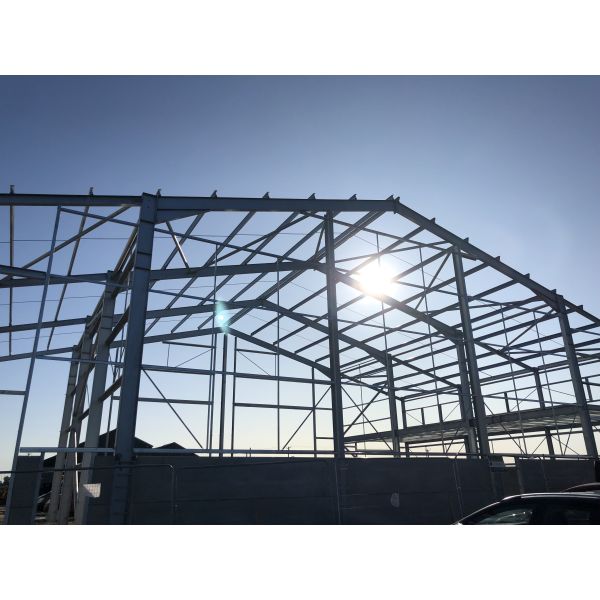 Q235 Steel Structure Workshop Building Prefabricated Construction ISO Standard