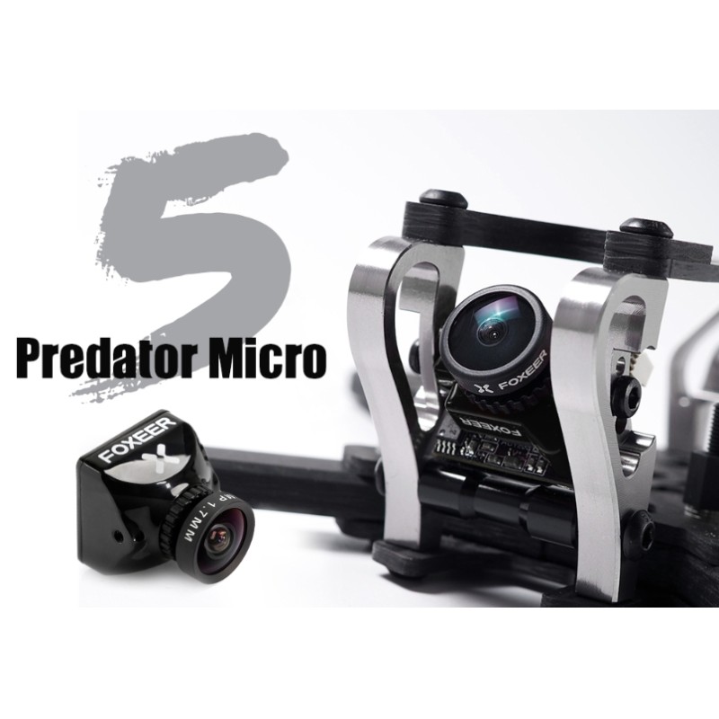 Foxeer Predator 5 Racing Camera Lens 4ms Latency Super Flip For Rc Drone Accessories
