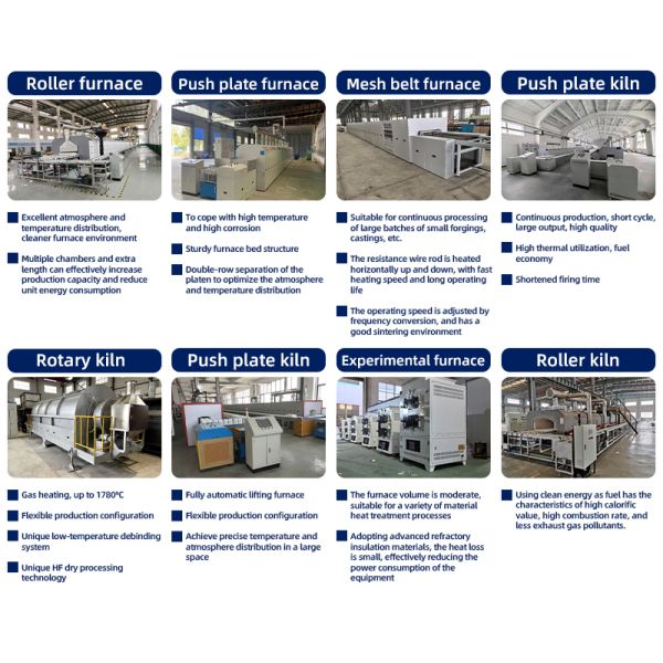 Automatic Control Rotary Kiln Electric Furnace 200KW Rated Power