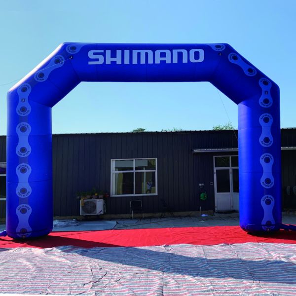 Sports Inflatable Finish Arch Outdoor Advertising Inflatable Door Arch