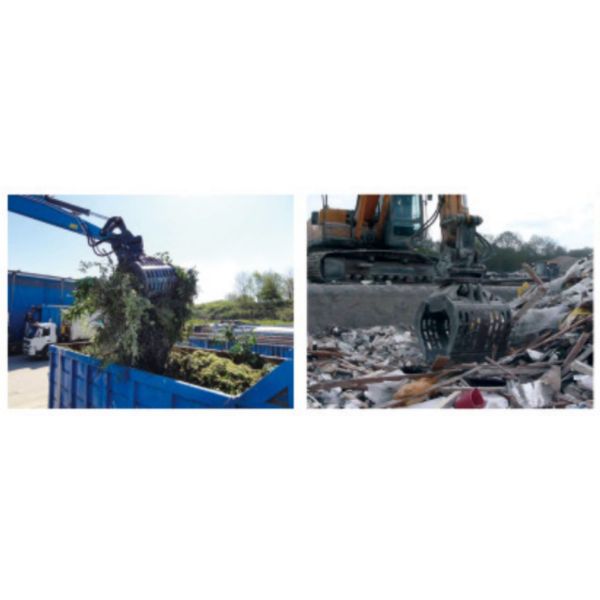 Multifunctional Hydraulic Stone Grapple Rotating Demolition Excavator Sorting Grab