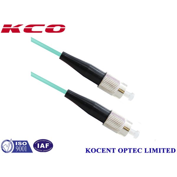 Duplex 1.0mFiber Optic Patch Cord , OM3 Fc Lc Patch Cord Multimode