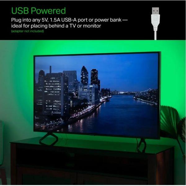 Adhesive Backing 5V 1.5A 90 Ra Dimmable LED Cob Strip Lights Series