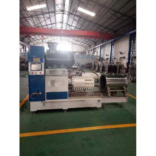 60L Capacity Horizontal Nano Bead Mill / Sand Mill With PU Or Ceramic Material Structure