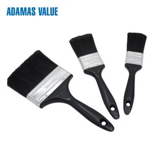 Buy cheap No Hair Removal Wide Paint Brush , Tin Plate Ferrule Brush For Oil Based Paint product
