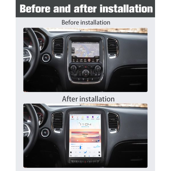 Car Radio Android Head Unit For Dodge Durango 2014-2016 With Carplay