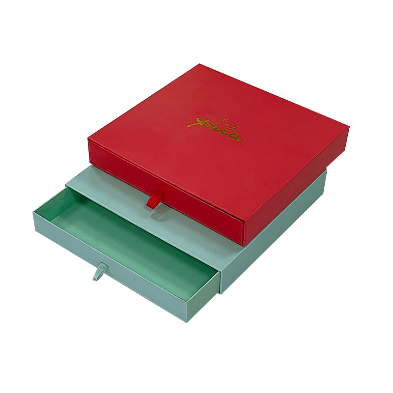 Luxury Cardboard Wallet Packaging Box Drawer Paper Gift Box Packaging Custom Logo