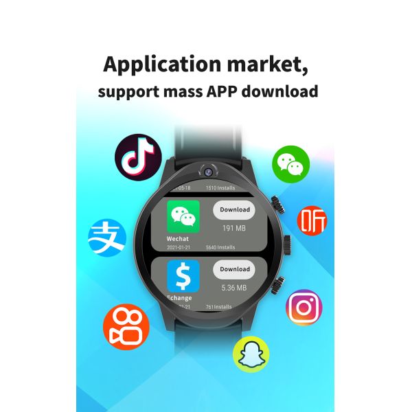 H3 Top Quality Powerful 4G Smart Watch