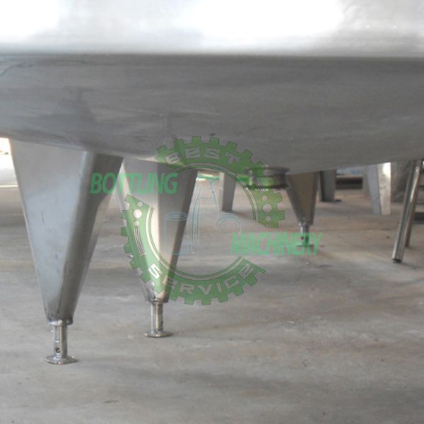Steam Heat Mixing Tank With Motor Stirrer For Carbonated Drink Filling Line