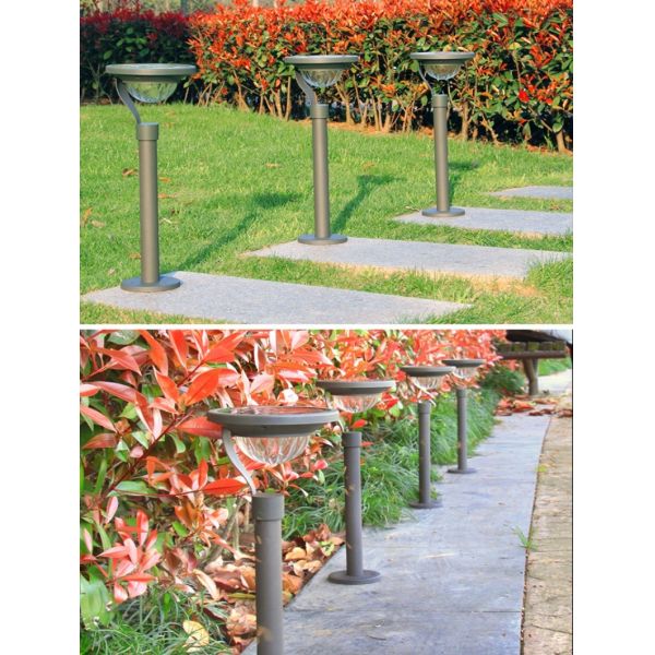 LED Solar Garden Light With Easy Installation Weather Resistant for Flower Borders