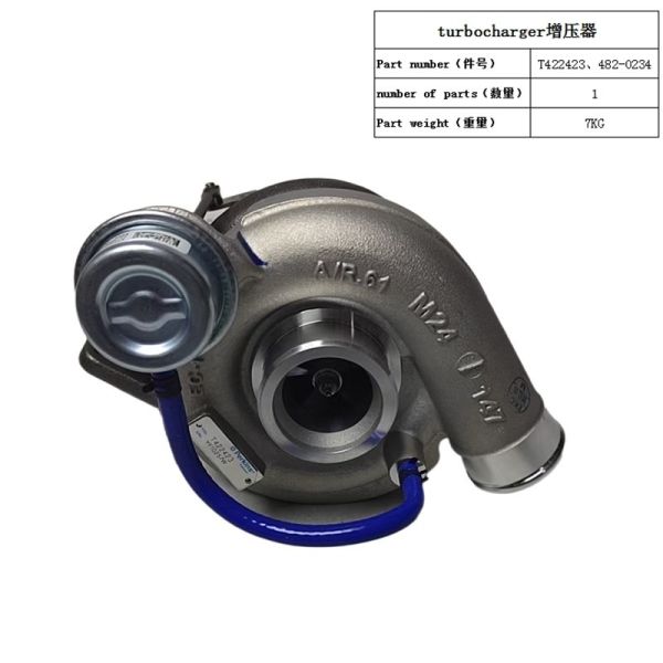 Perkins T422423 For CAT 320gc C4.4 Electronic Fuel Injection Turbocharger Perkins Engine Parts