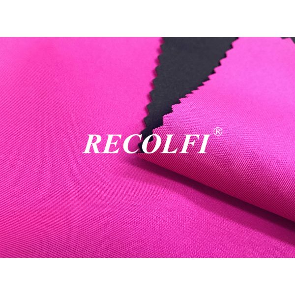 Plain Color Shine Layer 270GSM Activewear Knit Fabric