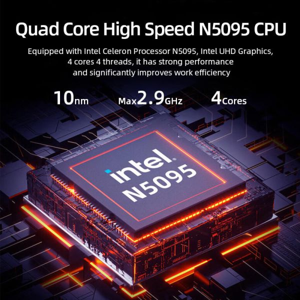 10 Core Intel Alder Lake NUC N5095 Win10 HTPC Dual Hd-Mi 4K UHD Ultra Win11 Mini Portable Computer Pc For Onsite Training