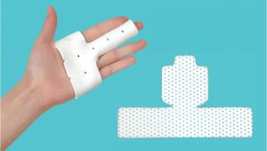 Buy cheap CE Custom Thermoplastic Splint Tubular Finger Splint For Trigger Finger product