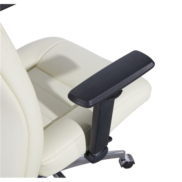 350 Mm Leather Office Swivel Chairs Genuine Leather Executive Chair PU Padding Ergo