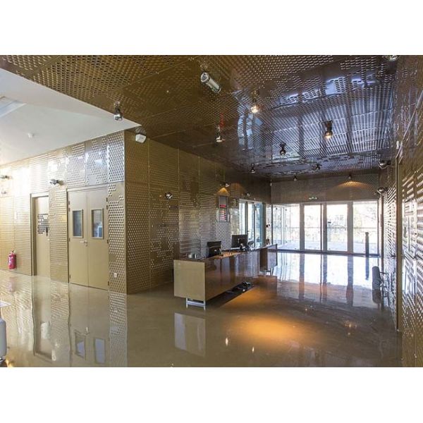 Perforated Metal Ceiling – Smooth And Monolithic Appearance For Retrofits or New Construction