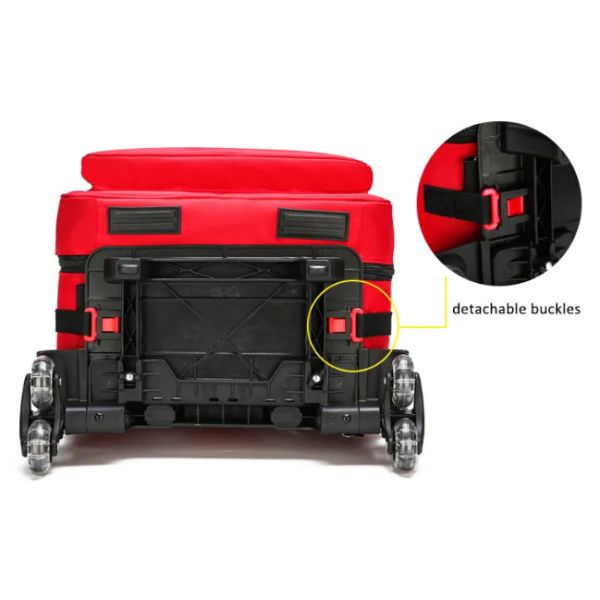 1800D Waterproof Multifunctional First Aid Backpack CE Certified Medical Trolley Bag