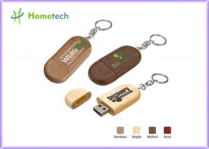 China Custom Eco-friendly Wooden USB Flash Drives with Logo Printing on sale