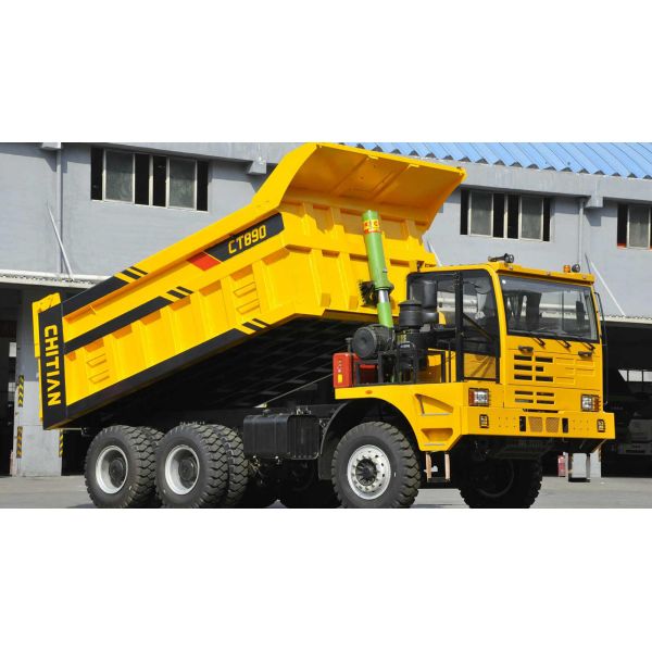 CT890 6X4 Euro 2 Mining Dump Truck With WP12G430E31 Engine And Manual Transmission