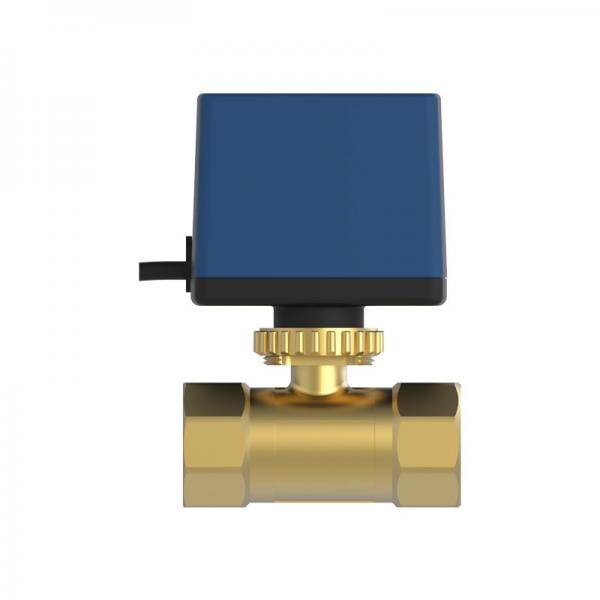 Quality IP55 Brass Motorized Ball Valve / 2Way , 3Way Electric Operated Ball Valve for sale